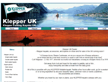 Tablet Screenshot of klepperuk.com